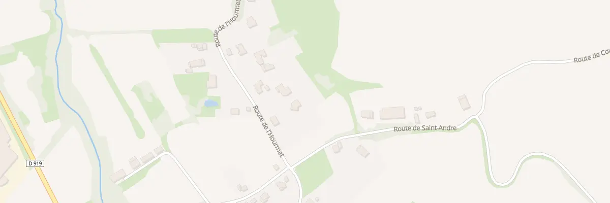 Plan du 62 Rte de l’Hourmet au Fossat