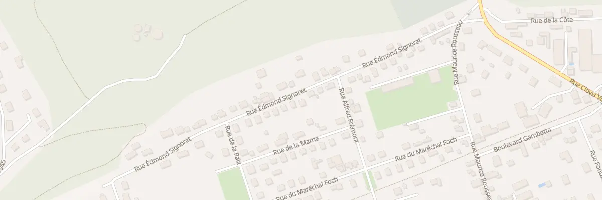 Plan du 27 Rue Edmond Signoret à Ézy-sur-Eure