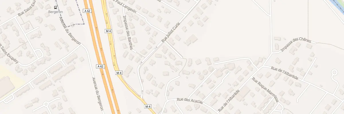 Plan du 2 Imp Joliot-Curie à Saint-Alban