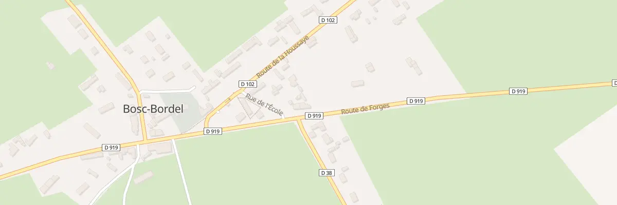 Plan du 562A Rte de Forges Les Eaux à Bosc-Bordel