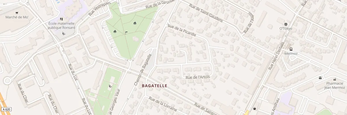 Plan du 26 Rue de Picardie à Toulouse