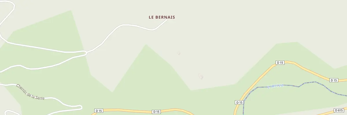 Plan du 37 Le Bernais à Larbont
