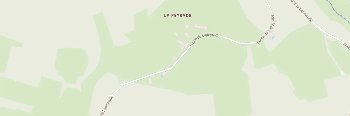 Plan du 767 Rte de Lapeyrade à Saint-Denis-Catus