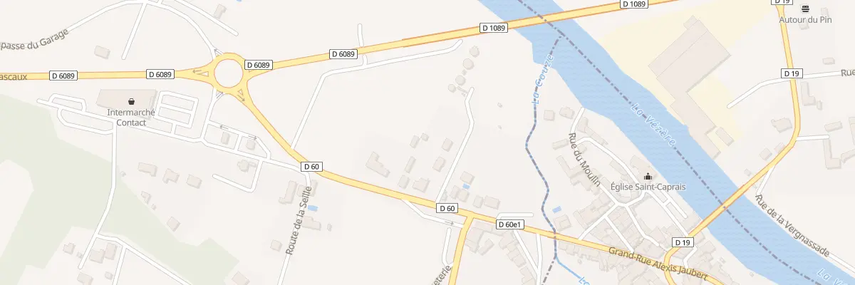 Plan du 14 Rte de Perigueux à La Feuillade
