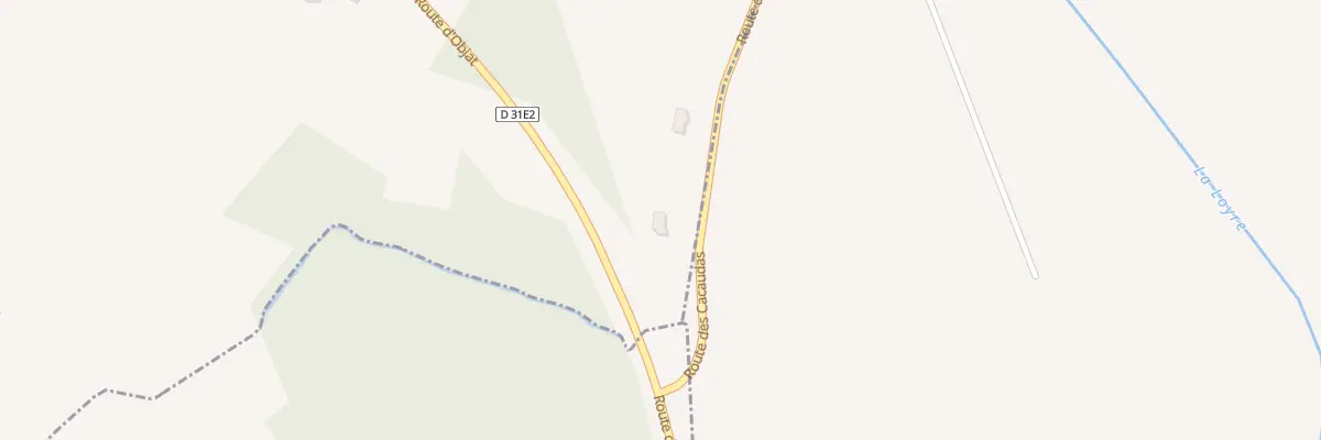 Plan du 1 Rte Des Cacaudas à Saint-Solve