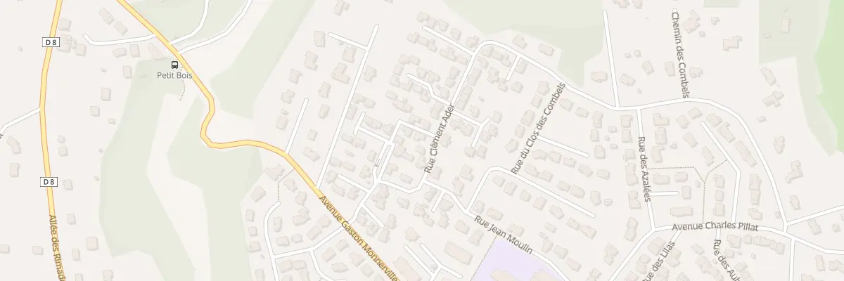 Plan du 12 Rue Georges Guynemer à Pradines
