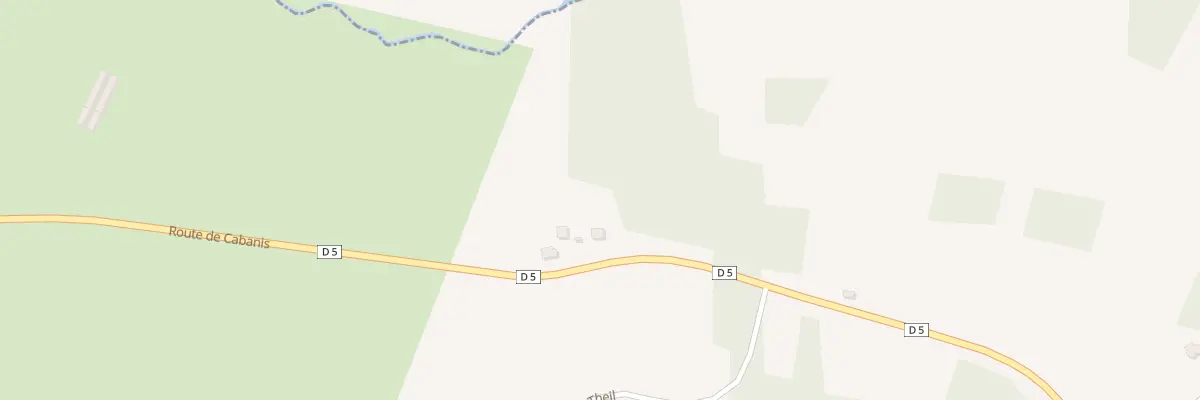 Plan du 688 Rte De Cabanis à Yssandon