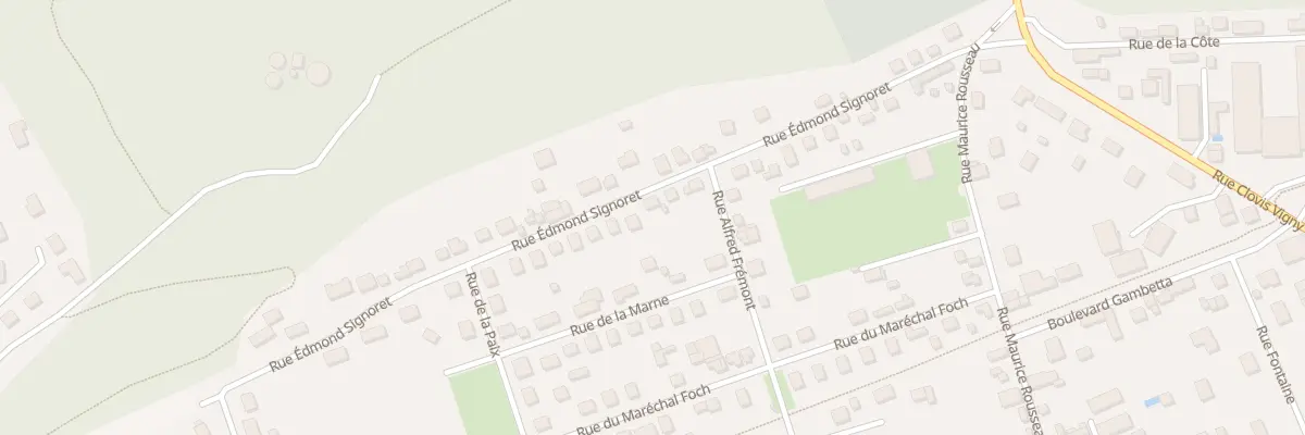 Plan du 25 Rue Edmond Signoret à Ézy-sur-Eure
