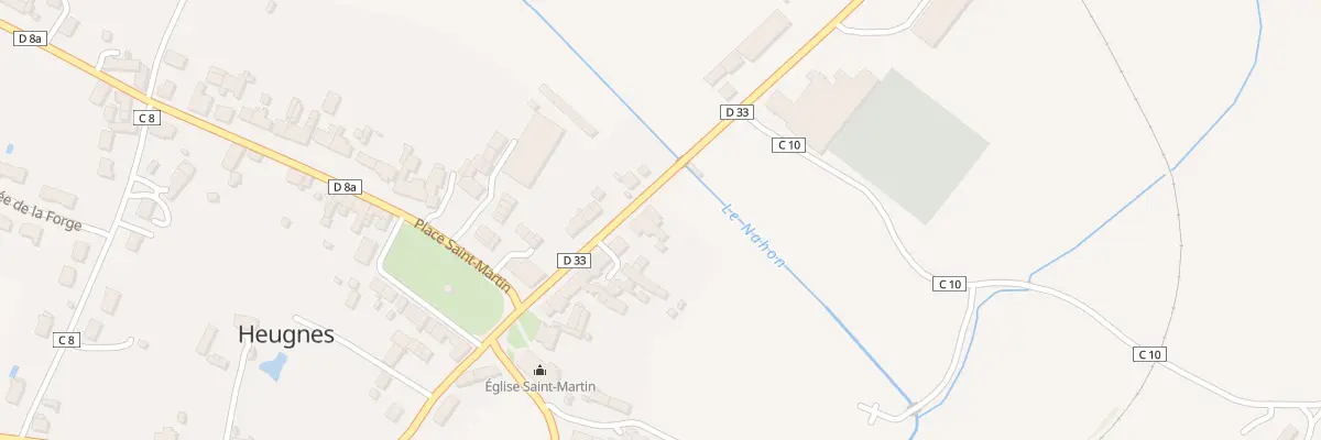Plan du 17 Rue de la Gare à Heugnes