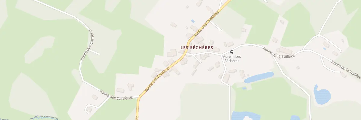 Plan du 132 Rte des Carrières à Aureil