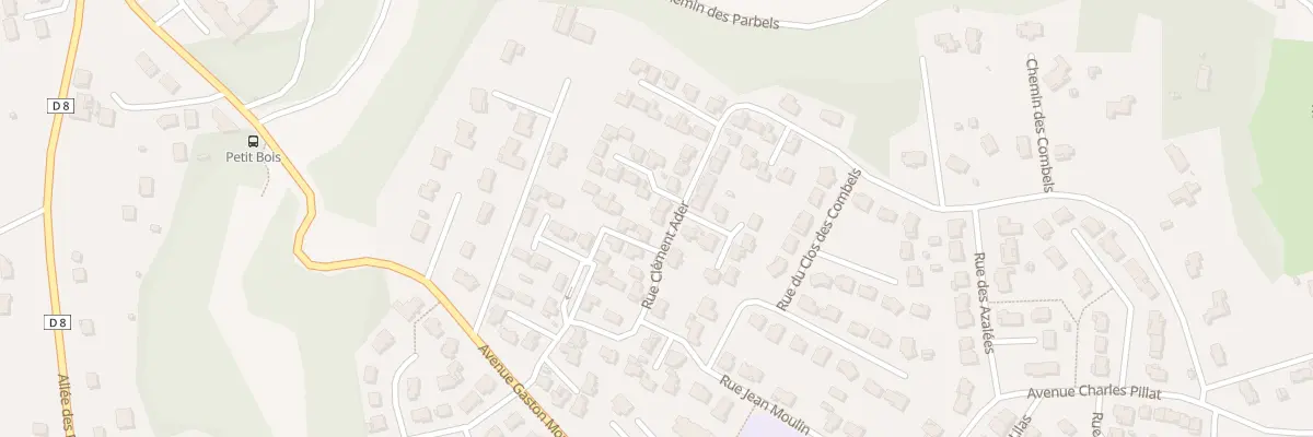 Plan du 5 Rue Clement Ader à Pradines