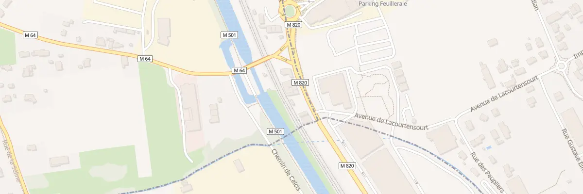 Plan du 6 Rte de Paris N 20 à Fenouillet