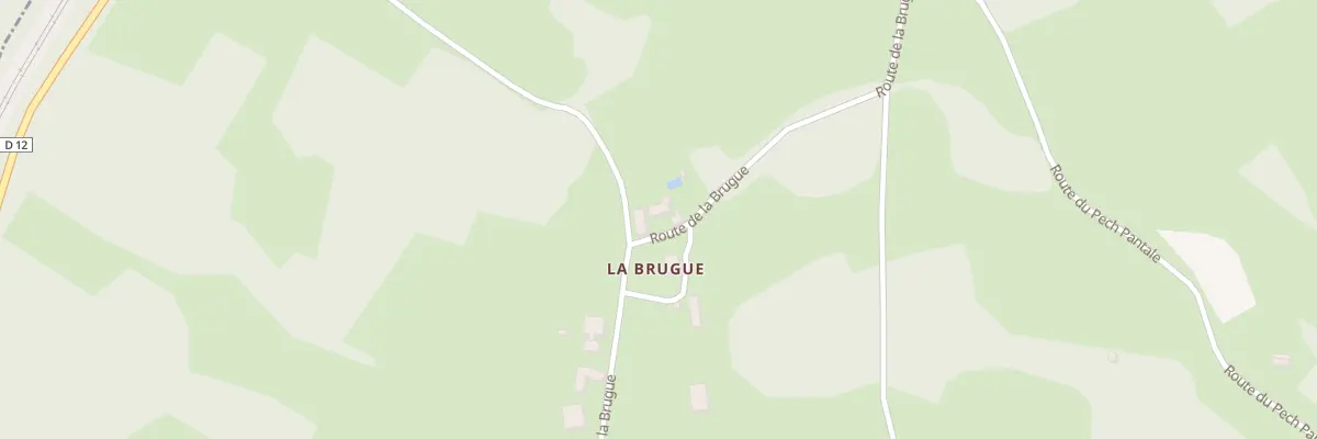 Plan du 5041 Labrugue à Rouffilhac