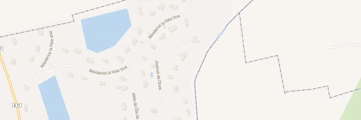 Plan du 32 Av de l’Eure à Merey