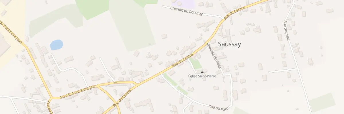 Plan du 31 Rue du Centre à Saussay