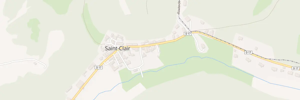 Plan du 24 Imp du Travail à Saint-Clair