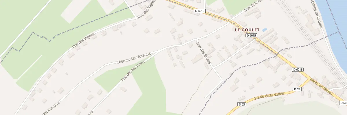 Plan du 34 Rue des Mognans à Saint-Pierre-de-Bailleul