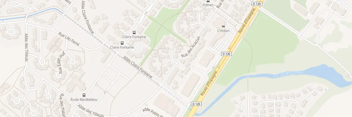 Plan du 3 Rue des Acacias à Portet-sur-Garonne