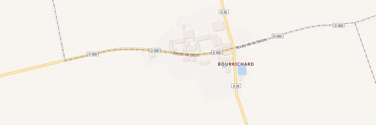 Plan du 9 Rte de Blois à La Madeleine-Villefrouin