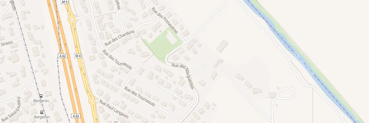 Plan du 4 Rue des Marguerites à Saint-Alban