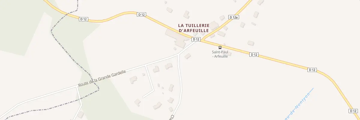 Plan du 1 Che d’Allier à Saint-Paul
