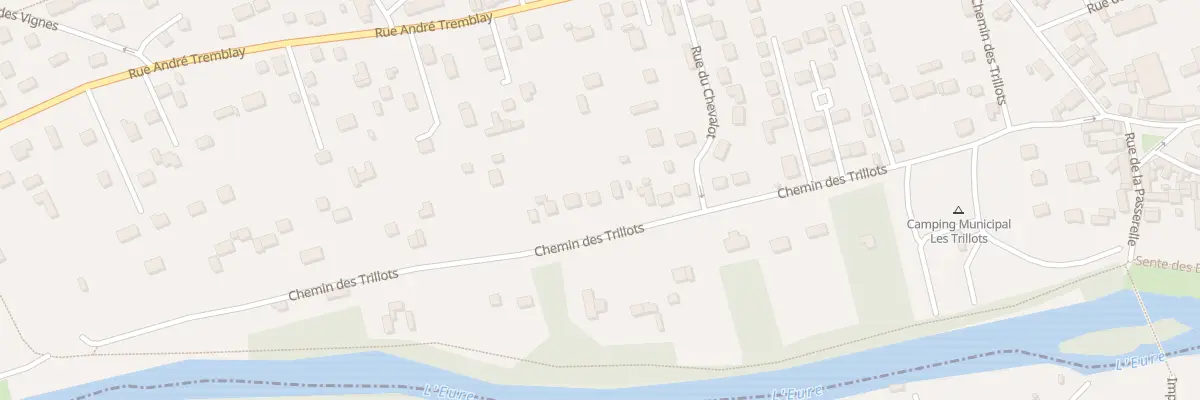 Plan du 14 Che des Trillots à Ézy-sur-Eure