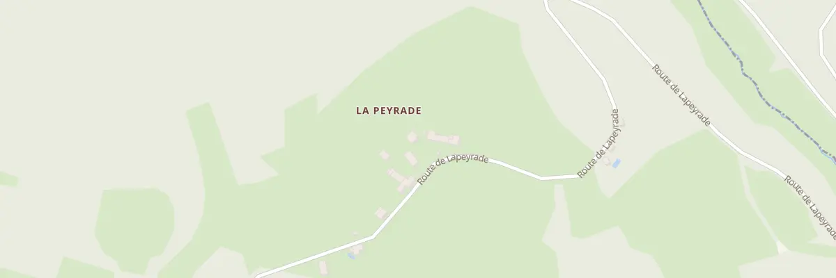 Plan du 5014 Lapeyrade à Gigouzac