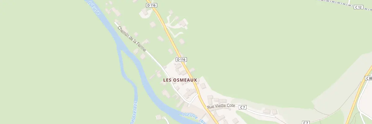 Plan du 22 Rue du Moulin à Cherisy