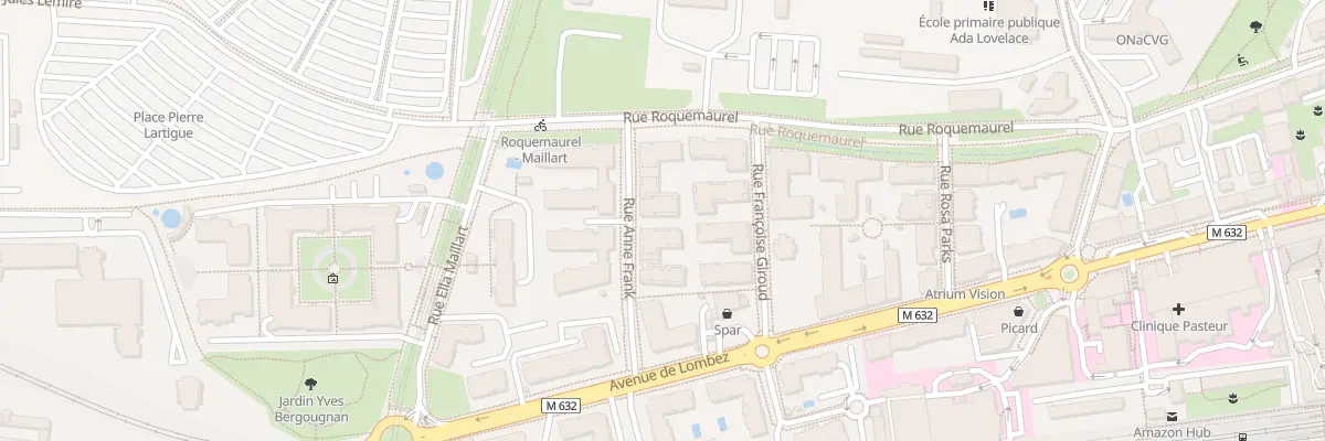 Plan du 132 Av de Lombez à Toulouse