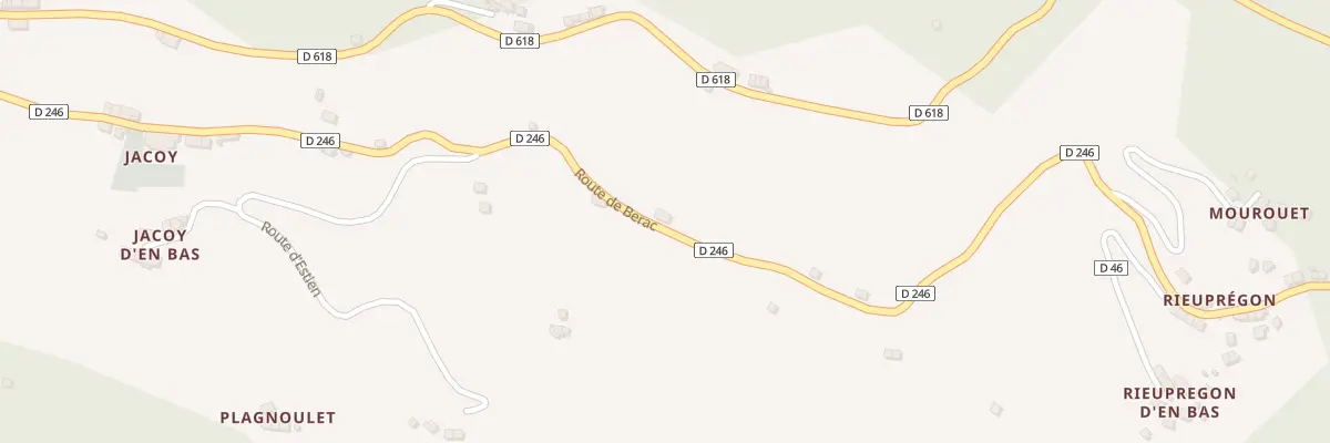 Plan du 502 Faouroune à Boussenac