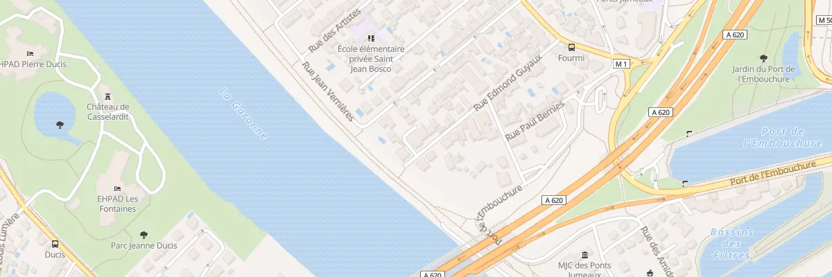 Plan du 3 Rue Edmond Guyaux à Toulouse