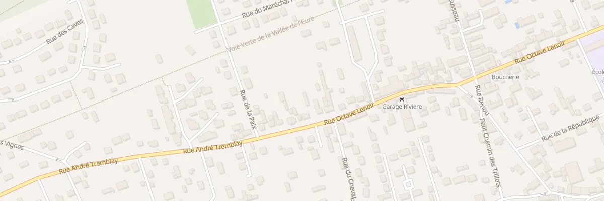 Plan du 78 Rue Octave Lenoir à Ézy-sur-Eure