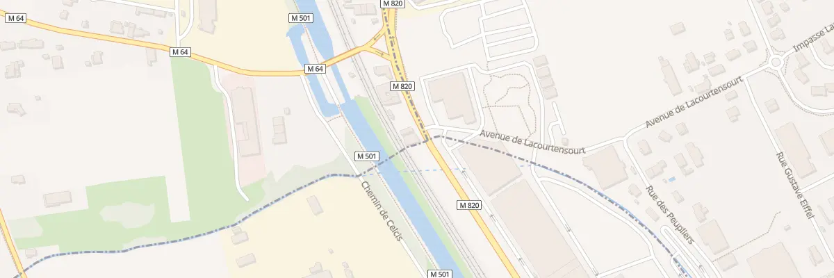 Plan du 2 Rte de Paris N 20 à Fenouillet