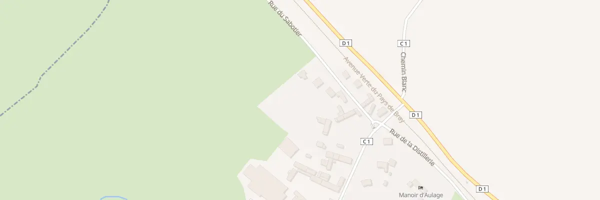 Plan du 7 Rue du Sabotier à Saint-Martin-l’Hortier