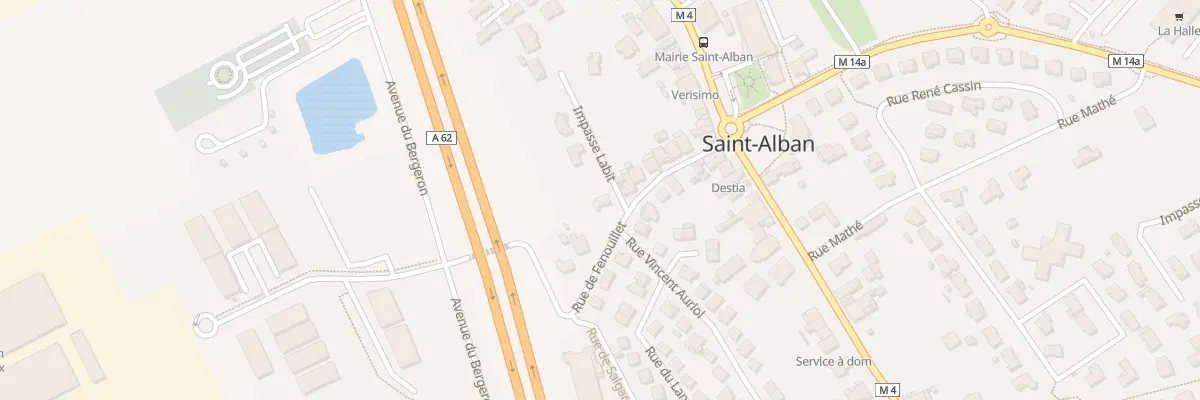 Plan du 10B Rue de Fenouillet à Saint-Alban