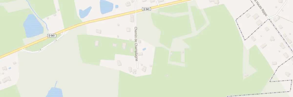 Plan du 3 Che de Champlagne à Saint-Just-le-Martel