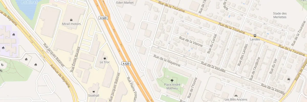 Plan du 79 Rue de la Vendée à Toulouse