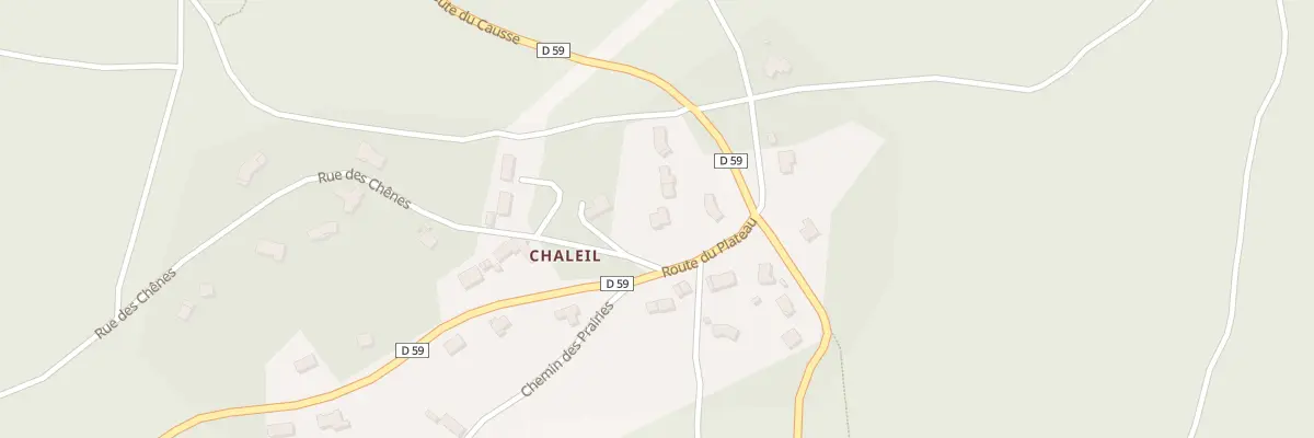 Plan du 5571 Chaleil à Saint-Cernin-de-Larche