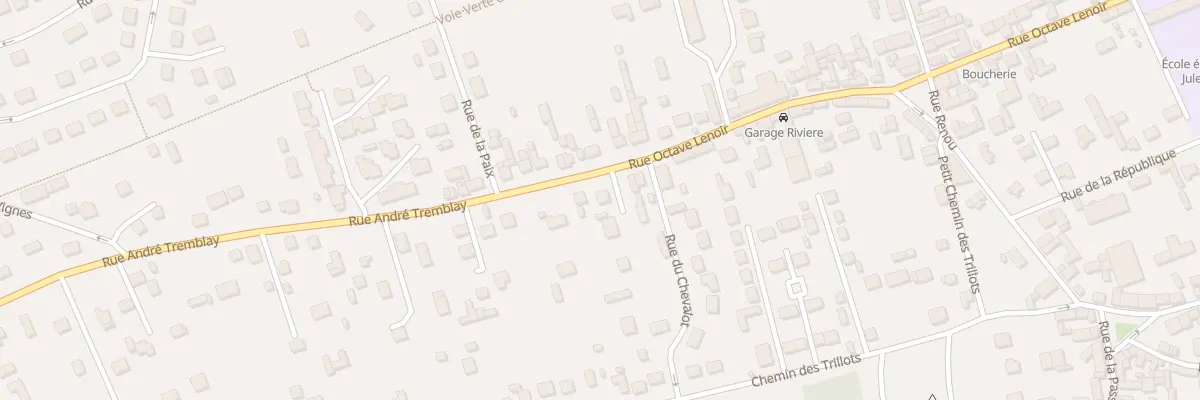 Plan du 83 Rue Octave Lenoir à Ézy-sur-Eure