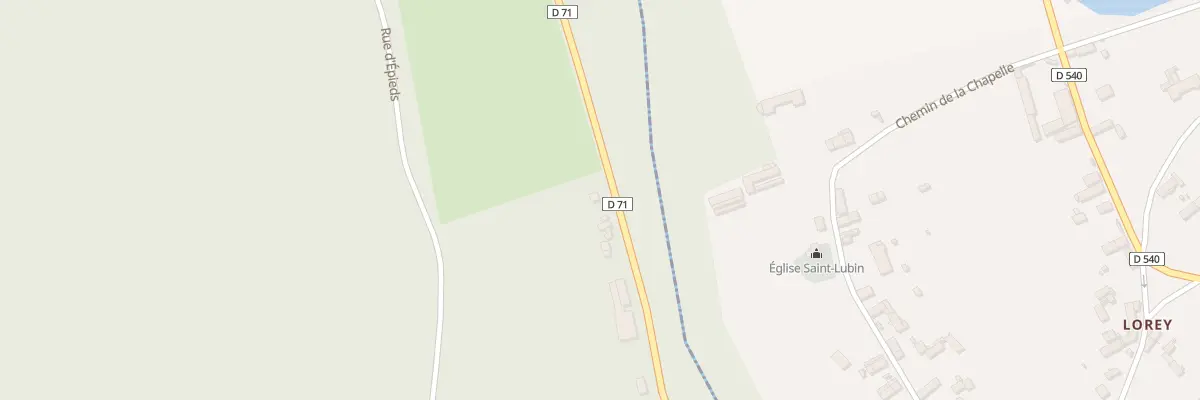 Plan du 2 Rue de Neuilly à Merey