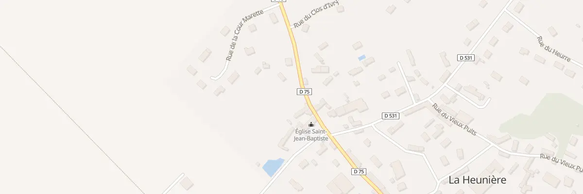 Plan du 3 Rue Marcel Bellencontre à La Heunière