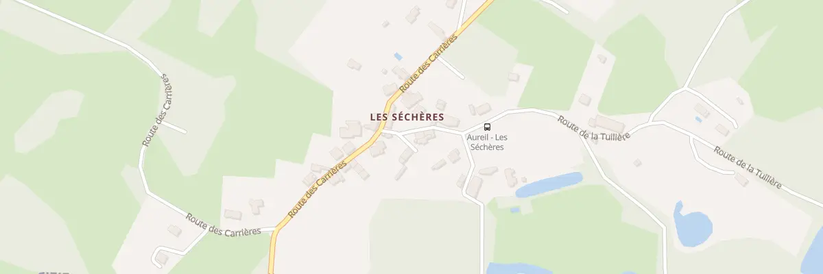 Plan du 6 Rte de la Tuilière à Aureil