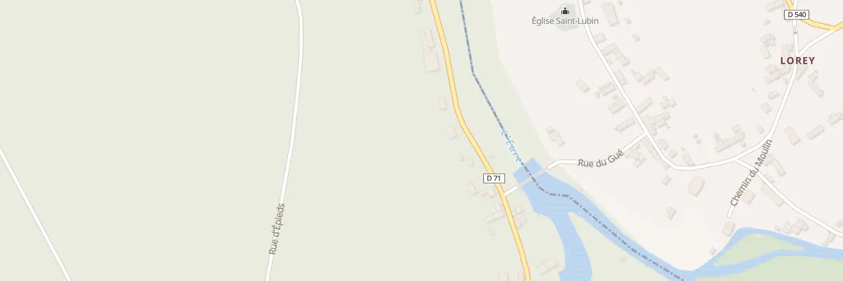 Plan du 93A Ham du Moulin à Merey
