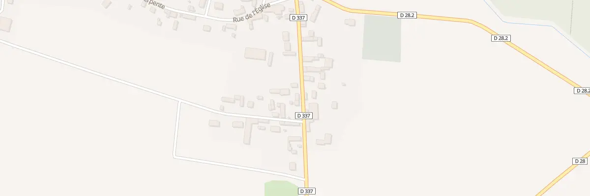 Plan du 8 Rue de la Croix Blanche à La Bourdinière-Saint-Loup