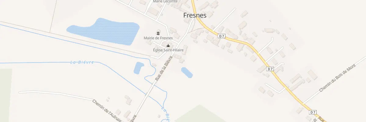 Plan du 3 Rue de la Bievre aux Hayes