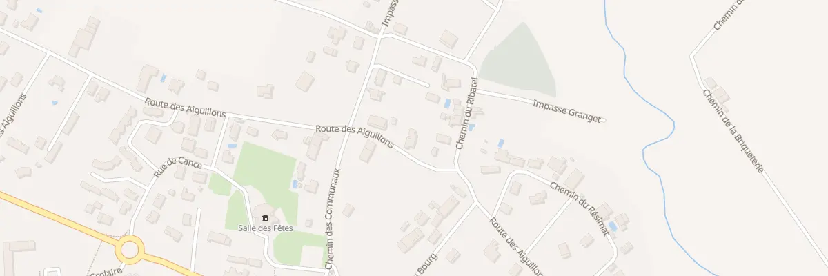 Plan du 665 Rte des Aiguillons à Orgueil