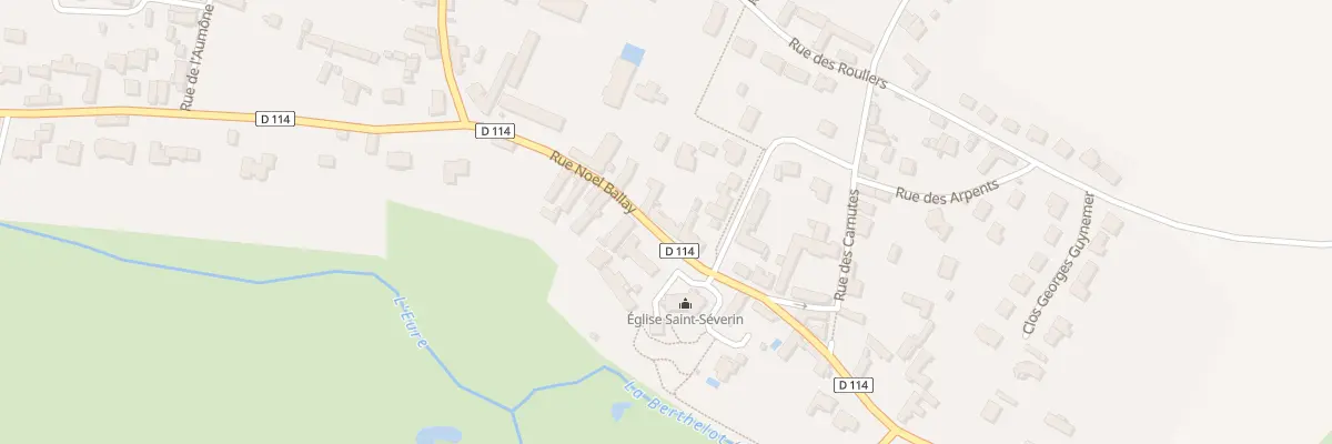 Plan du 59 Rue Noël Ballay à Fontenay-sur-Eure