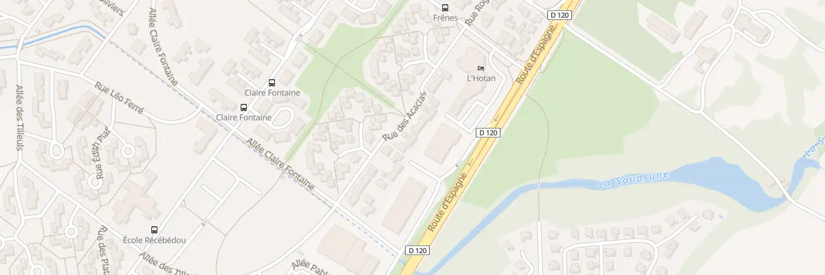 Plan du 24 Rue des Acacias à Portet-sur-Garonne