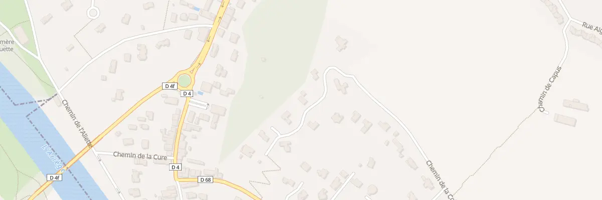 Plan du 55 Che de la Colomiére à Lacroix-Falgarde