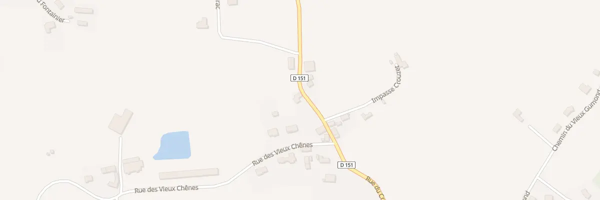 Plan du 455 Rue Du Crouzet à Saint-Pantaléon-de-Larche